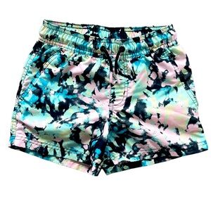 Boys Swim Trunks, Size S, Tie Dye Bathing Suit, Shorts, Art Class 6/7